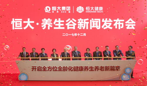 恒大養生谷 聚焦全齡化健康服務驚艷亮相